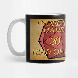 Dungeons & Dragons Nat 20 Mug